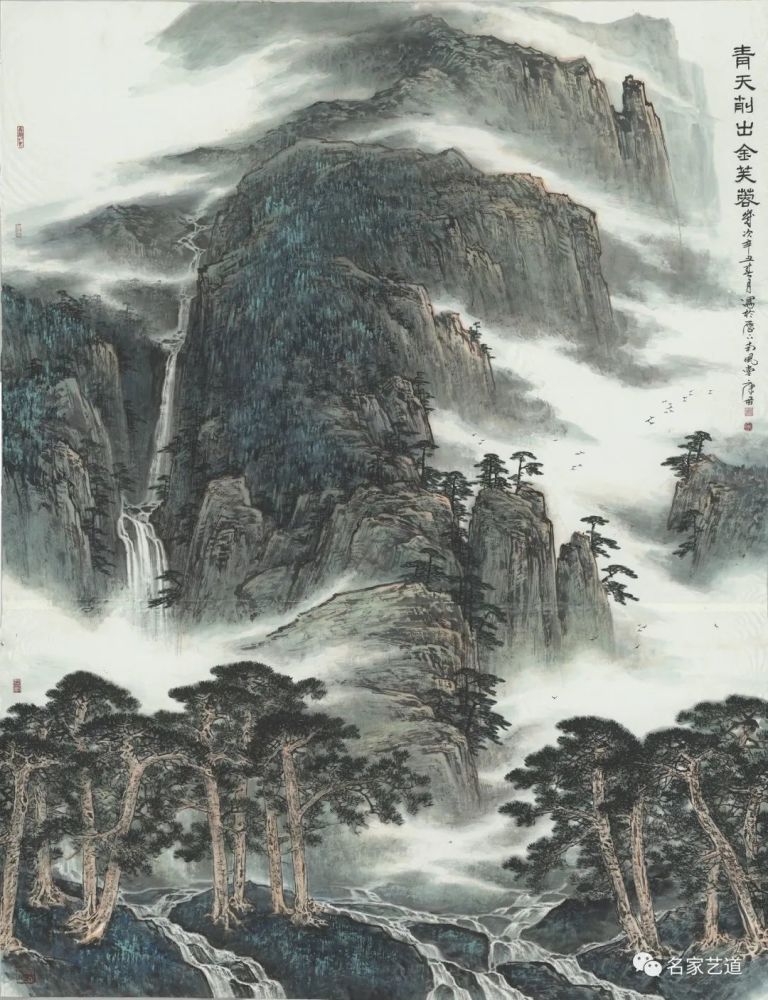 心得浑化 盛世图景—画家康庄的青绿山水世界