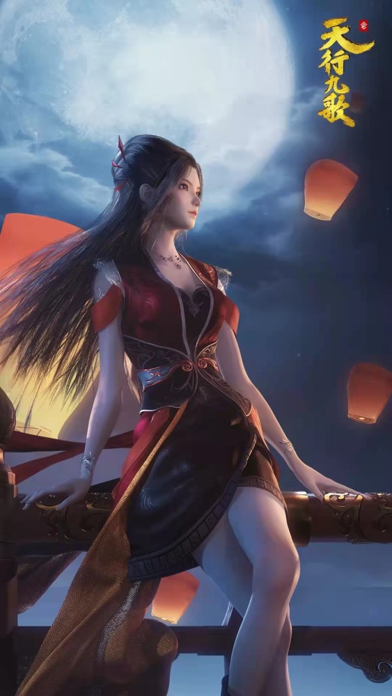 美女动漫九歌高清壁纸