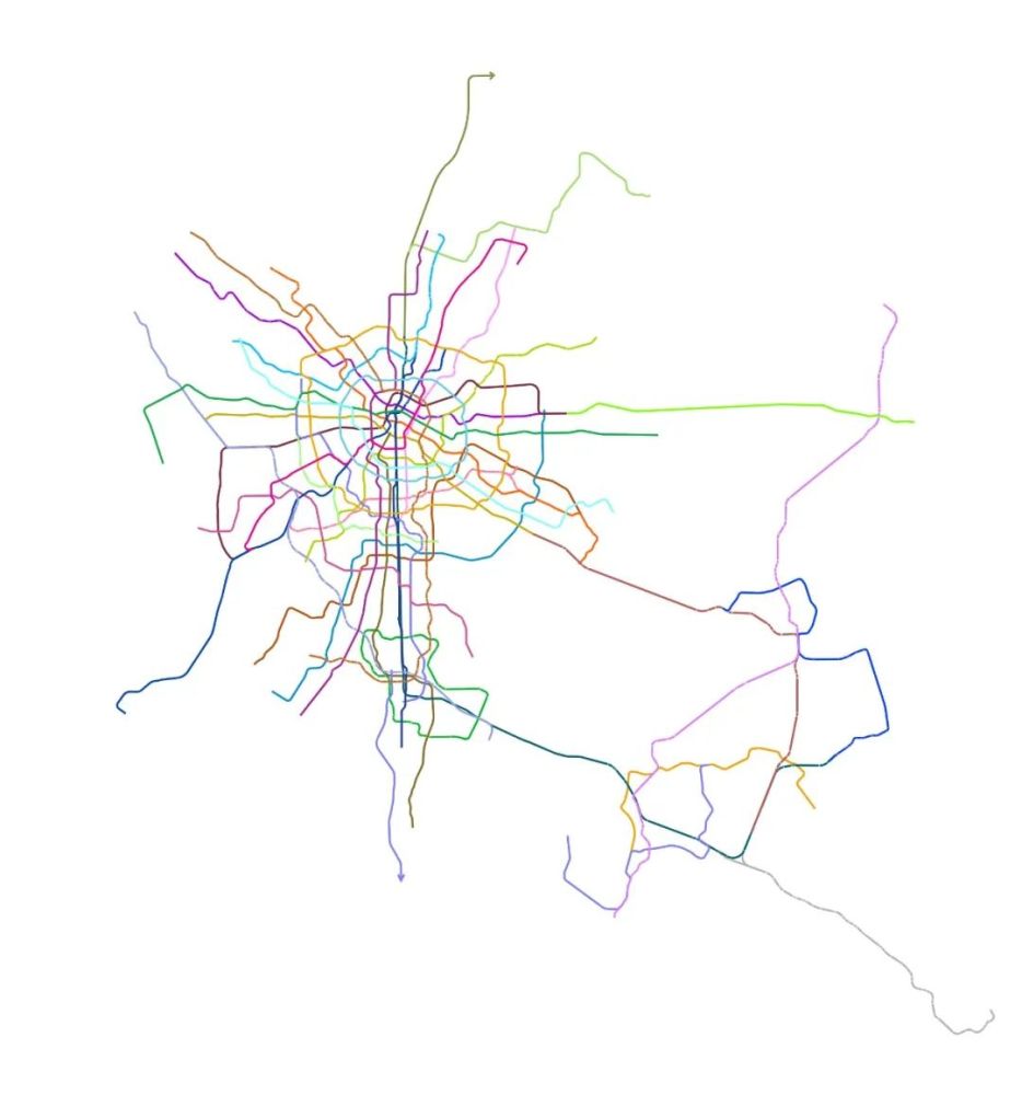 成都新版轨道交通线路出炉!19条线路"消失"?