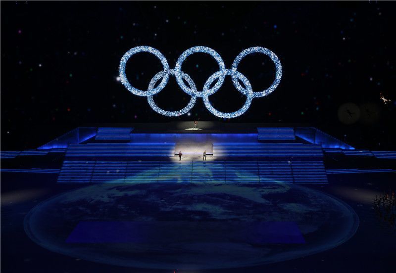 北京奥运会经典场景重现鸟巢