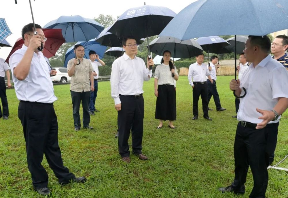 市政府副市长李明清来涪陵调研