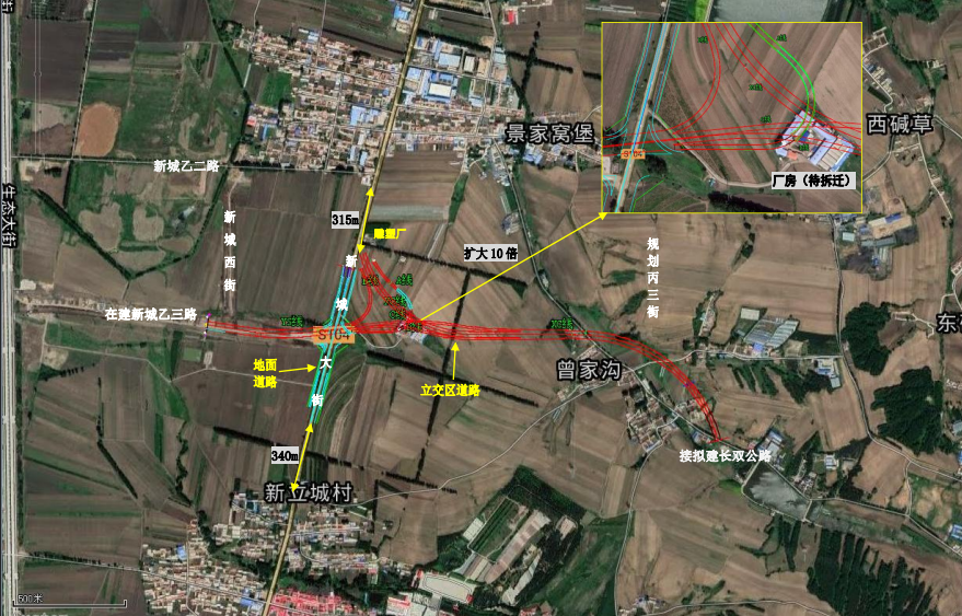 净月新城大街到长双快速路道路工程2022年12月竣工