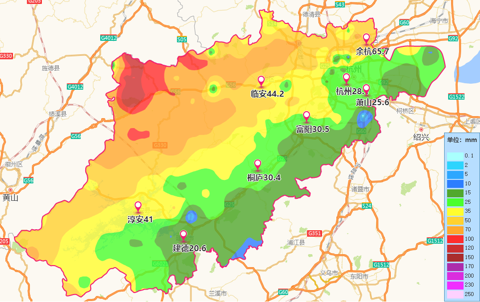 【注意,临安发布暴雨红色预警信号】