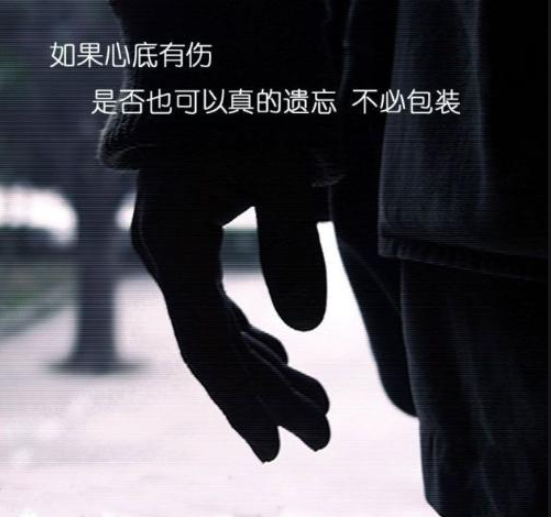 世界上有两个我,一个假装快乐,一个真心难过