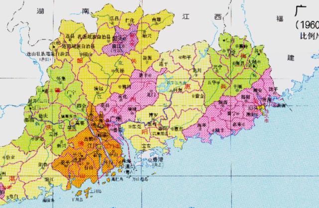 广东省的区划调整,21个地级市之一,汕头市为何只有1个