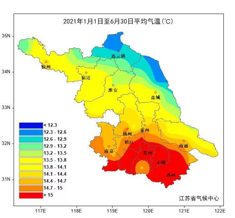 江苏1-6月气候概况出炉,哪些让你记忆犹新?