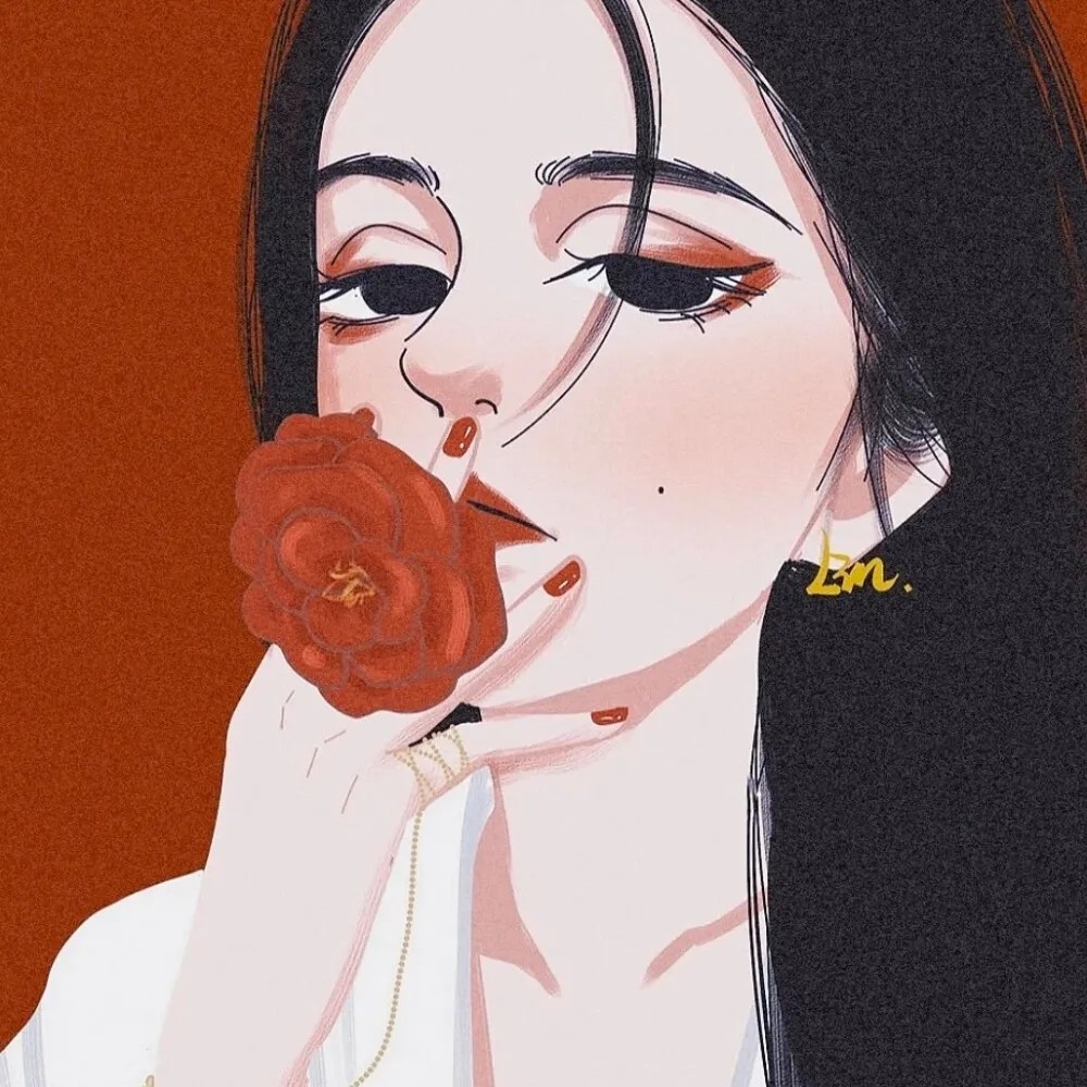 闺蜜头像|月亮是我抛的硬币 两面都是梦见你
