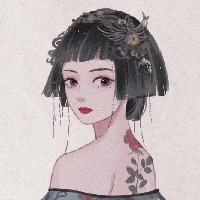 古风系女生头像 背景图,好仙哦