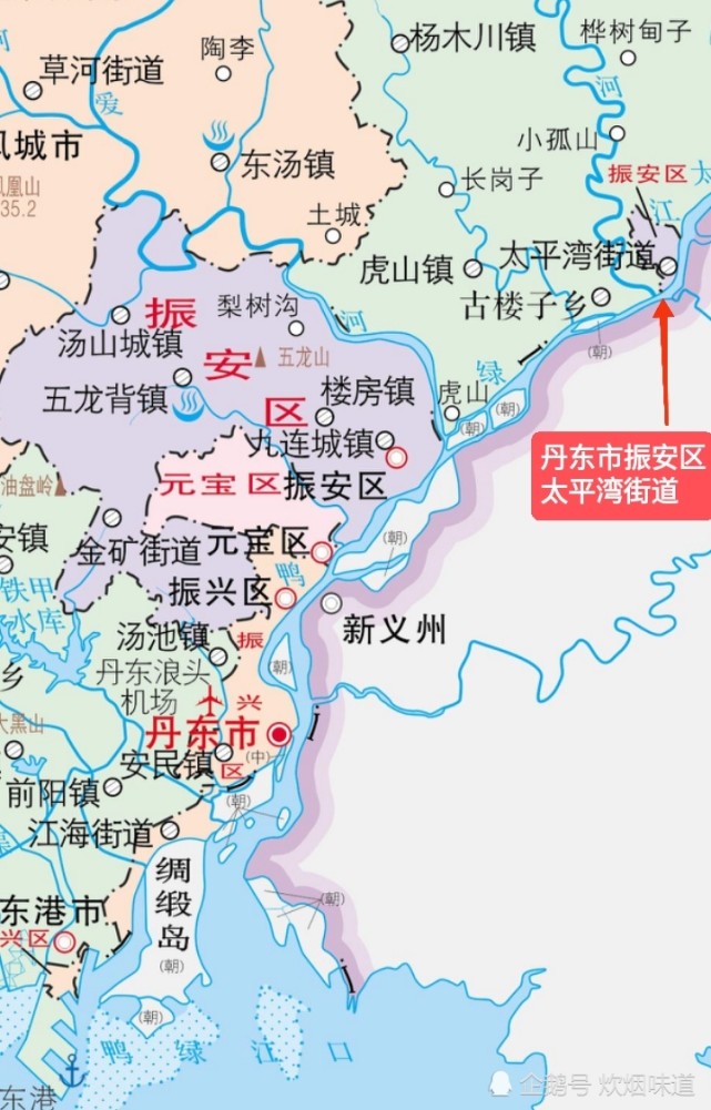 却在宽甸县境内|振安区|丹东|宽甸县|太平湾街道|朝鲜_社会|地图