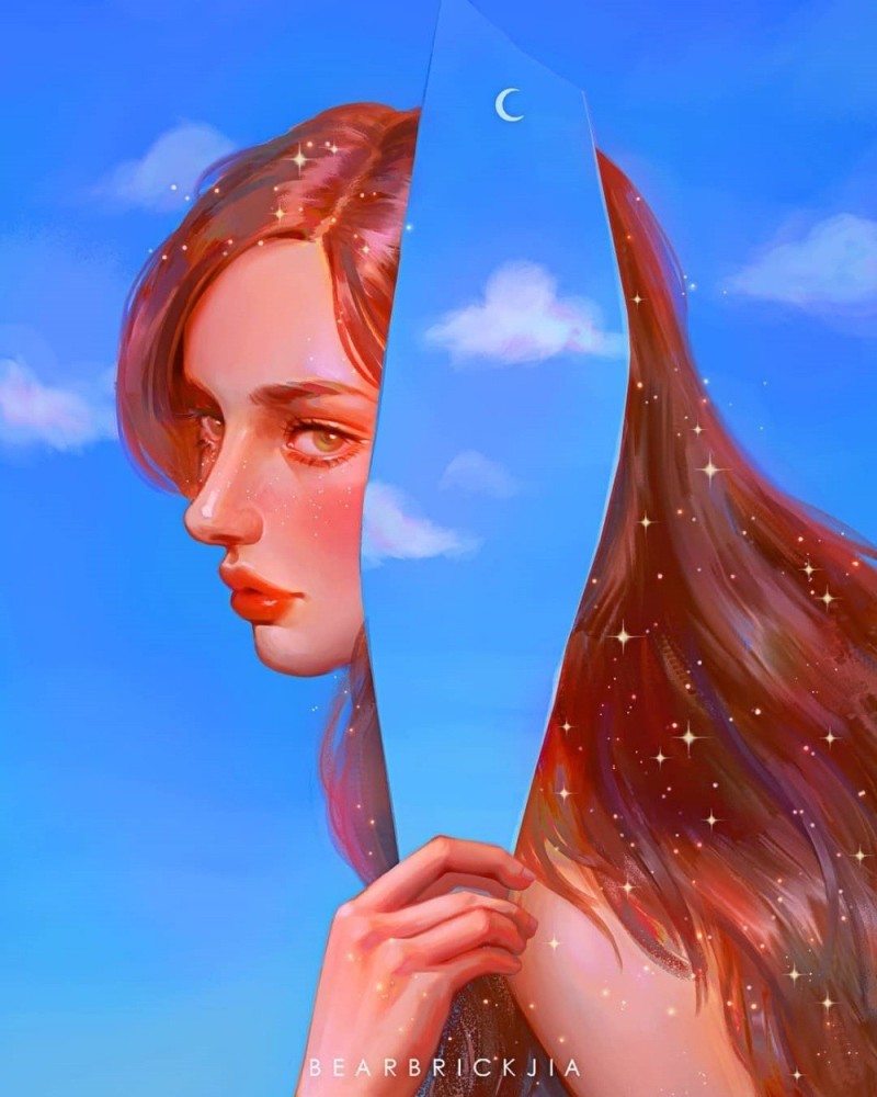插画壁纸 从新开始,不是重新开始