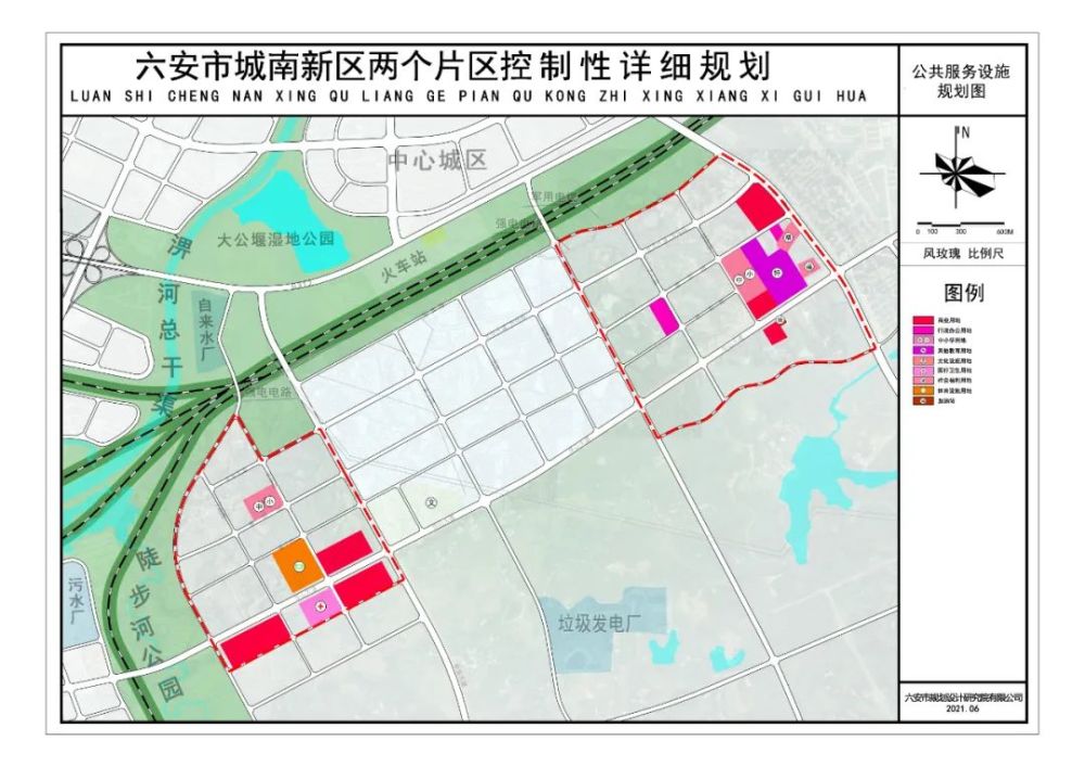 2大组团!六安城南新区全新规划出炉!住宅,商业,学校都来了