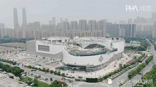 现实版天空之城印力汇德隆杭州奥体印象城即将与亚运会一同展翅高飞