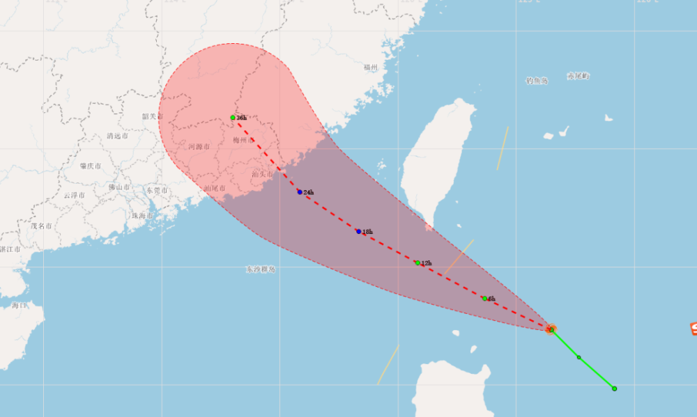 最新|今年首个台风白色预警生效!会给澄海带来什么影响?