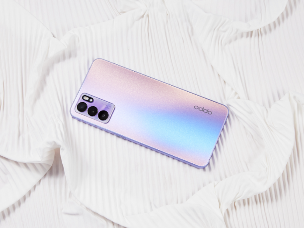 oppo reno6星黛紫官宣,真机开箱图它来啦!