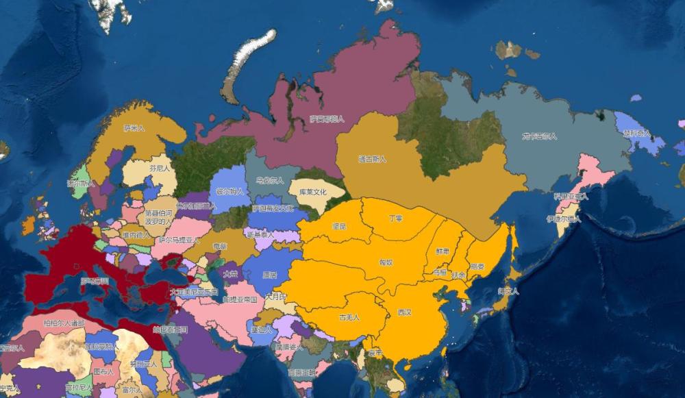 公元元年,全球共有几大帝国?亚欧大陆三方势力登场,千年未变
