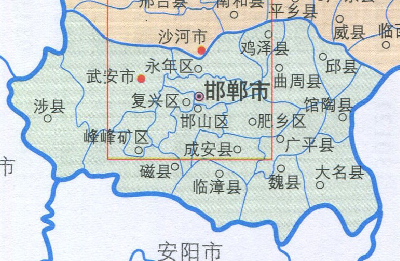 邯郸20区县人口一览:邯山区61万,馆陶县30万