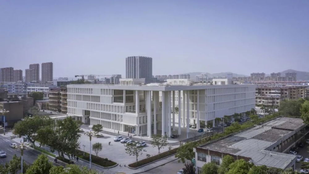 大型公共建筑设计:山东沂南图书档案馆/案例