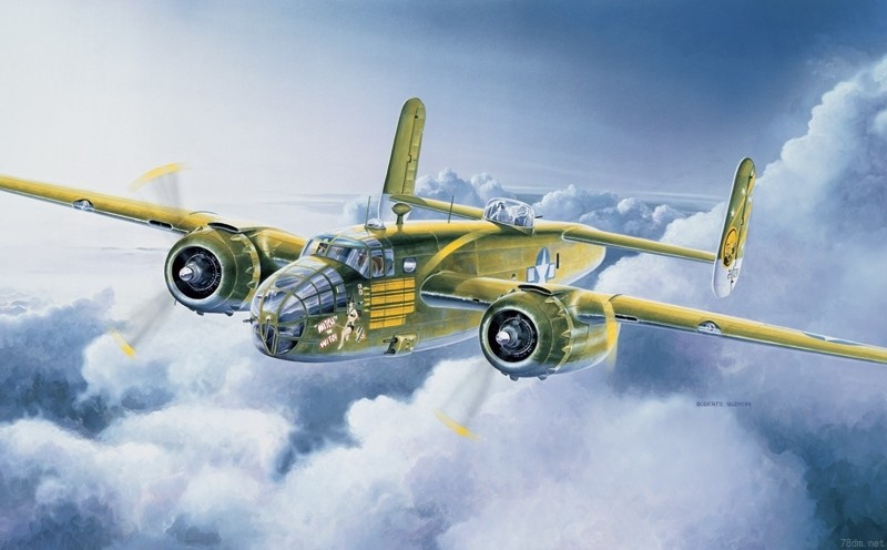 尽管p-61战斗机很大很重,但他的飞行速度依旧很快,其最大平飞速度