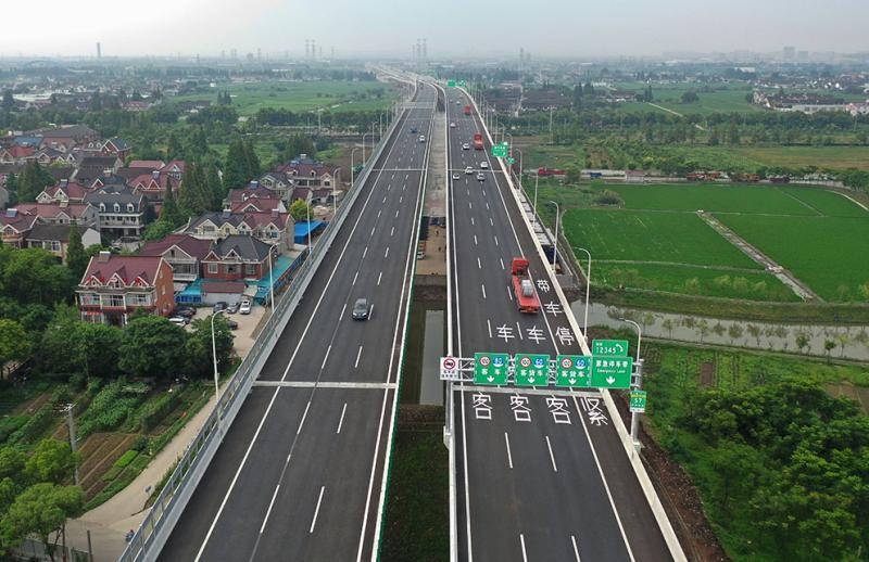服务罗店,徐行,减轻沪太路交通压力,上海s7公路新建工程全面建成通车