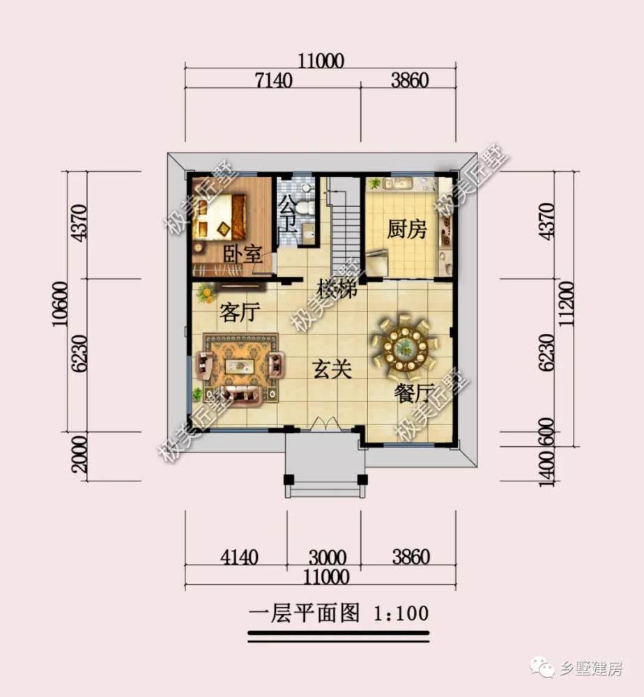 别墅内部布局图