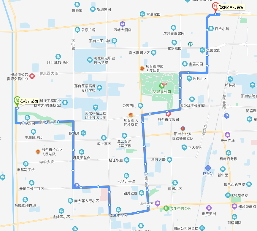 邢台多条公交线路末班车延长至晚上9点半,夜生活正式开启