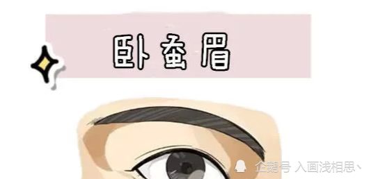 卧蚕眉