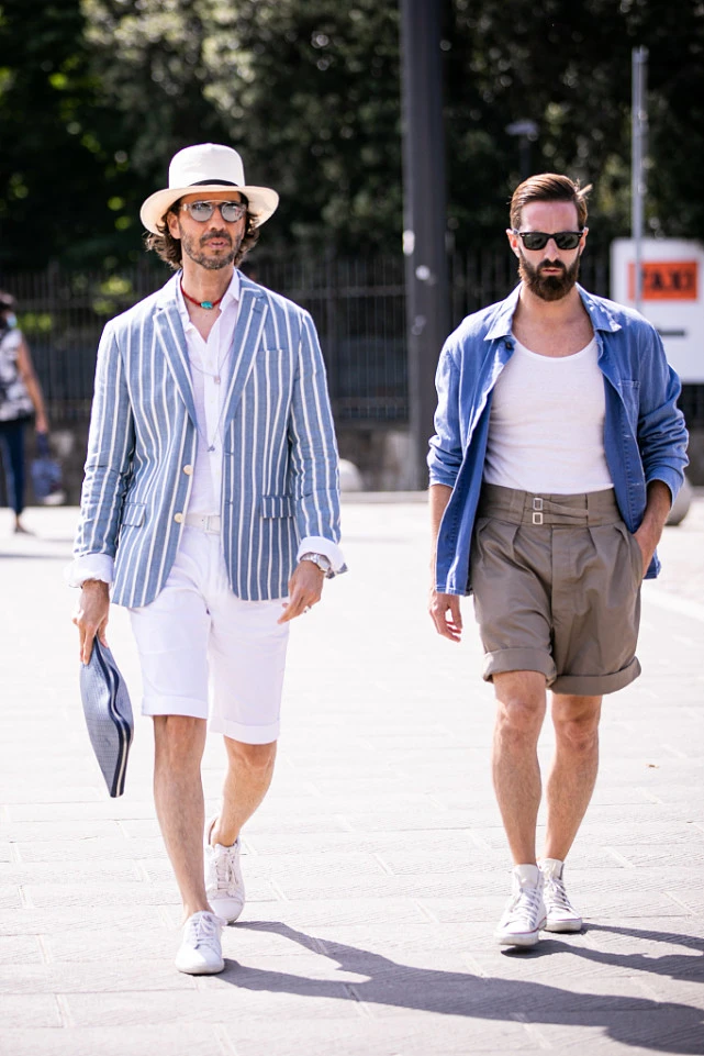 今夏潮人都是怎么穿的2022春夏男装周街拍这些风格就很流行