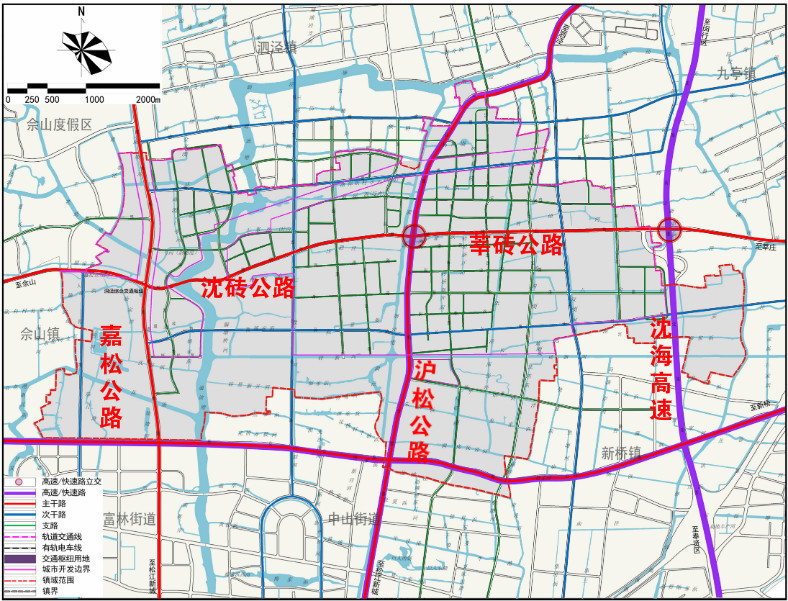 宝终归来了洞泾镇2021年最新空间总体规划