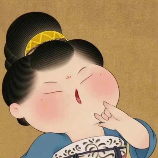 唐朝仕女图/胖美人快乐和美丽并存
