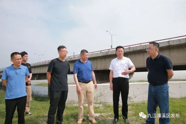 盛炜区长实地督导水利设施建设及防汛抗旱工作