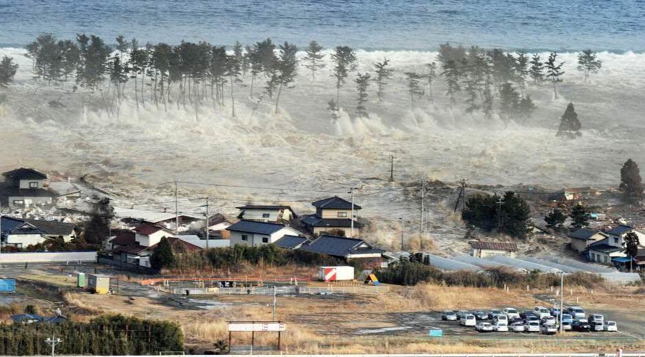 世界海啸之最520米高印度洋大海啸在面前只能叫浪花