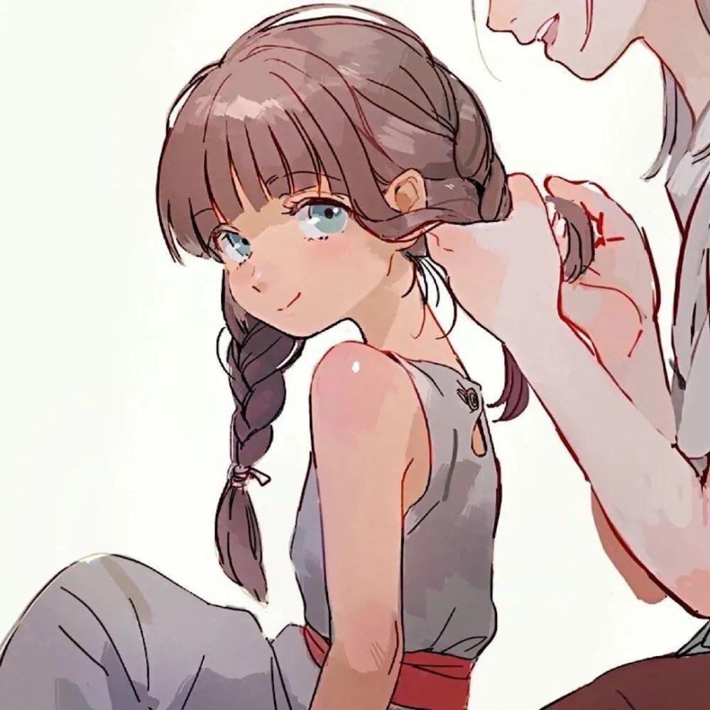 头像:闺蜜头像沙雕版,悲伤蛰伏在前路,欢欣却在你的后面.
