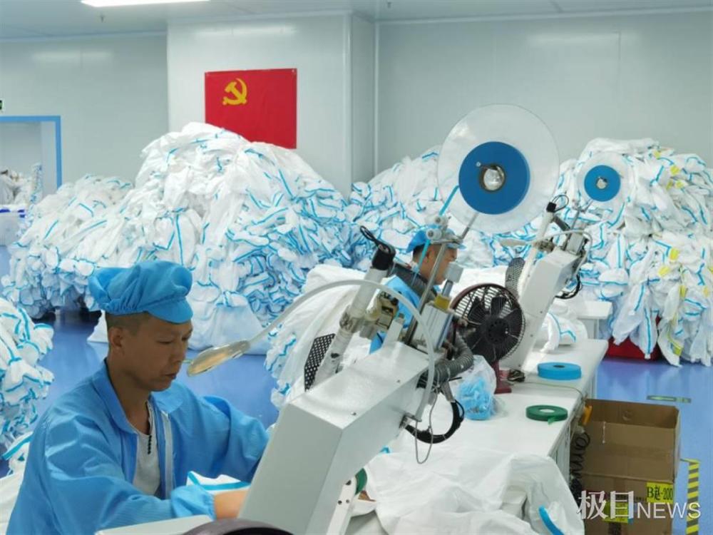 仙桃彭场崛起全国最大非织造布生产基地，海归夫妻放弃高薪回乡做口罩  第4张