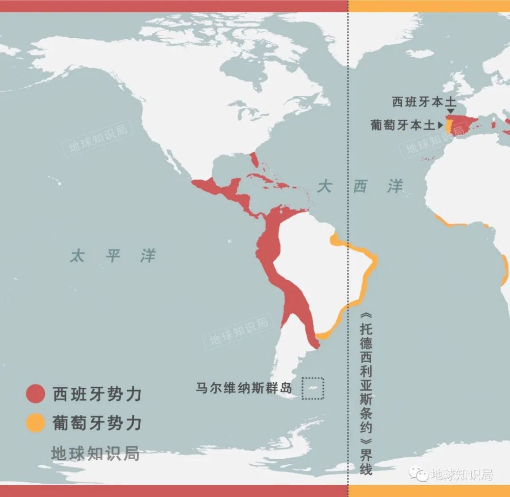 马岛全境,就这样成为了西班牙美洲殖民地的一部分.