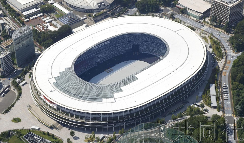 东京奥运会主场馆(图自日媒) 来源:观察者网