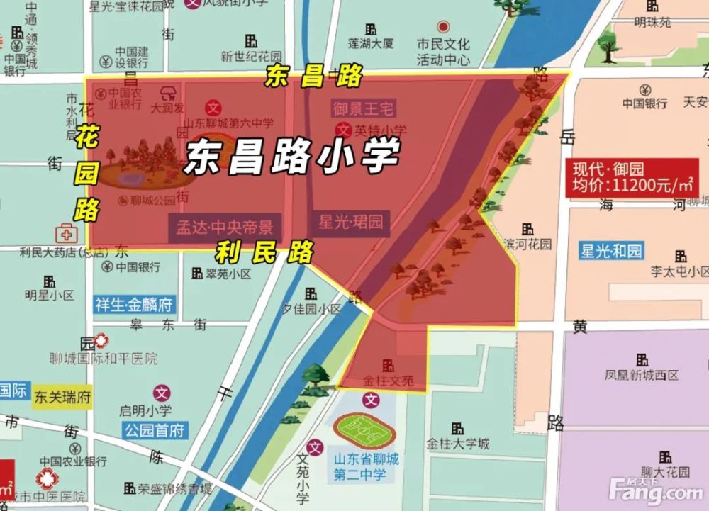 2021城区公办中小学最全划片信息!(附图)