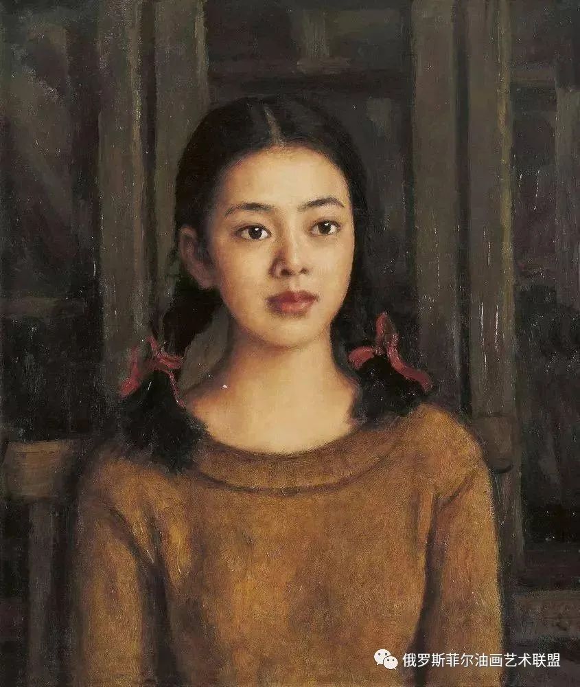 中国艺术研究院中国油画院院长杨飞云人物油画作品欣赏