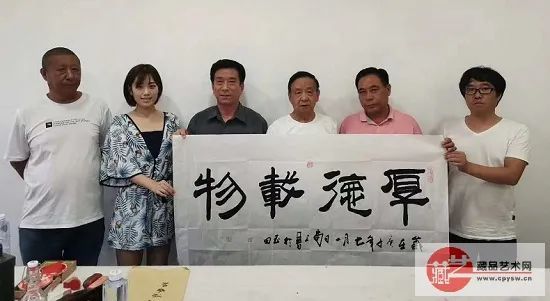 尚熙朝为将士丰采书画院题写院名 加入:2020年6月2