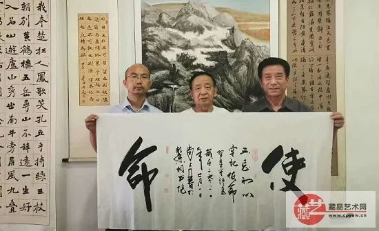 尚熙朝为将士丰采书画院题写院名 加入:2020年6月2