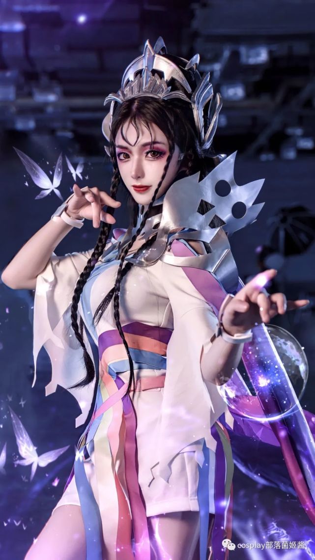 cos:王者荣耀芈月白晶晶cos正片@子约约