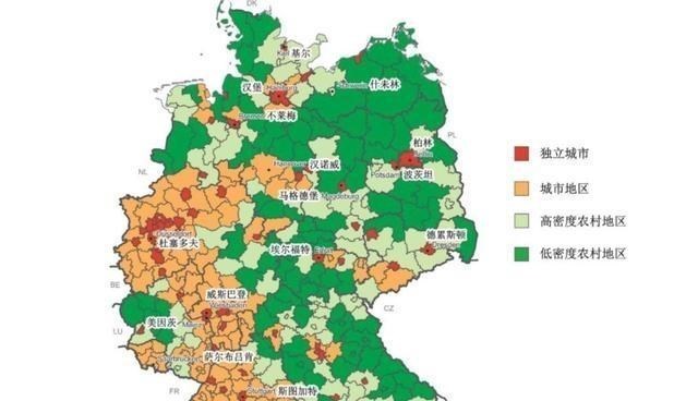 德国的人口数量居欧盟之冠,为什么看起来依然地广人稀