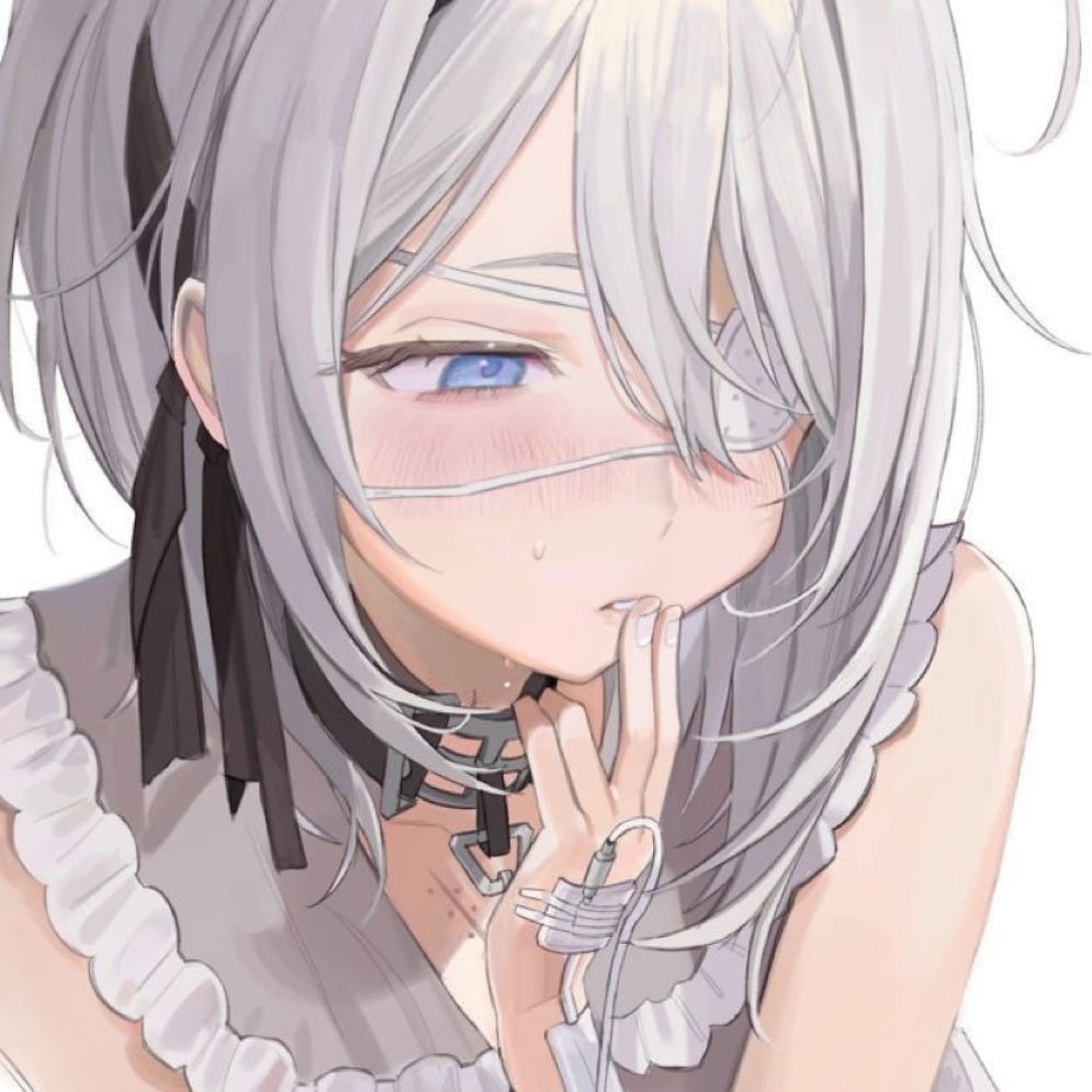 白毛控·精选动漫头像