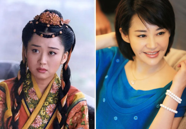 拿年轻时的许晴来说吧,那个时期她在造型上就谈不上有什么风格.