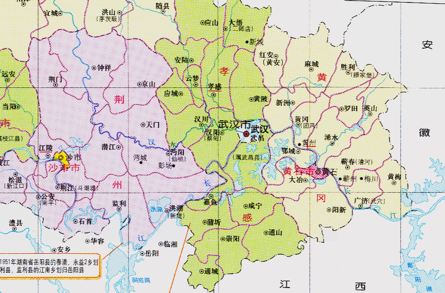 湖北省的区划调整,12个地级市之一,鄂州市为何没有1个