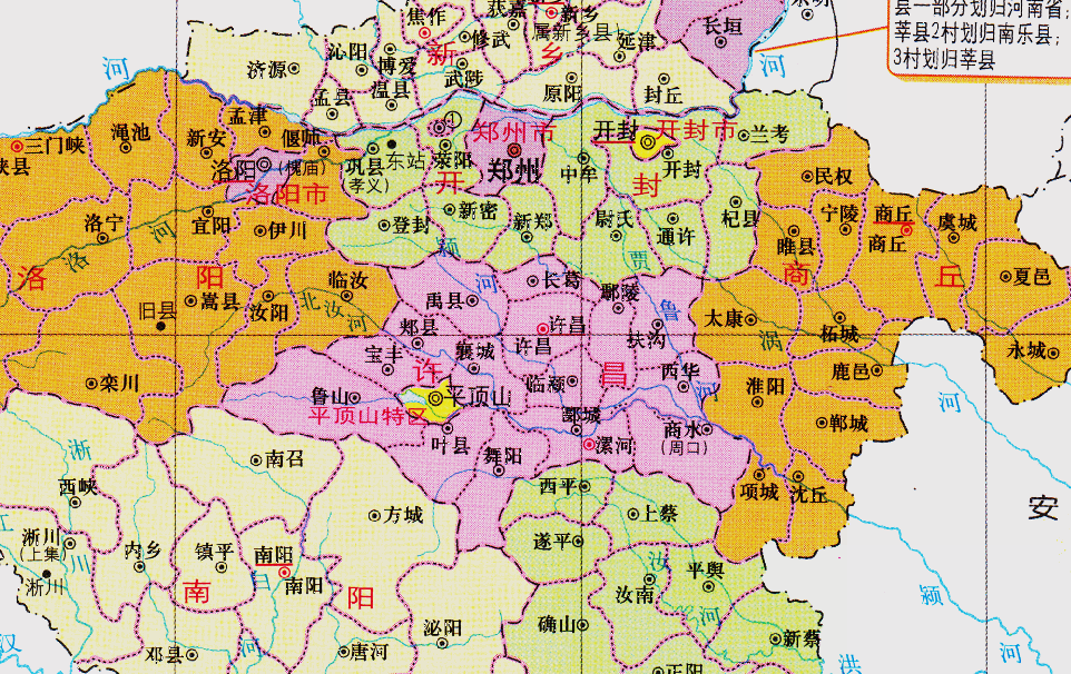 河南省的区划调整,17个地级市之一,郑州市为何有15个区县?