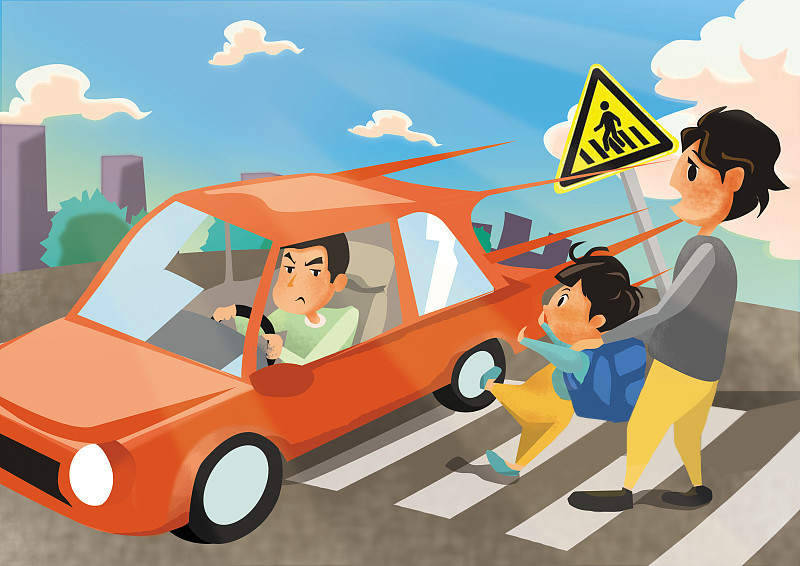 暑假来临,一定要注意这八大危险交通行为,别让孩子受伤!