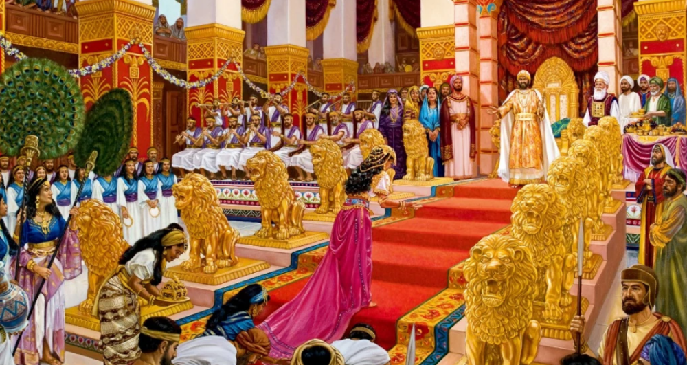传说中所罗门王的黄金宫殿