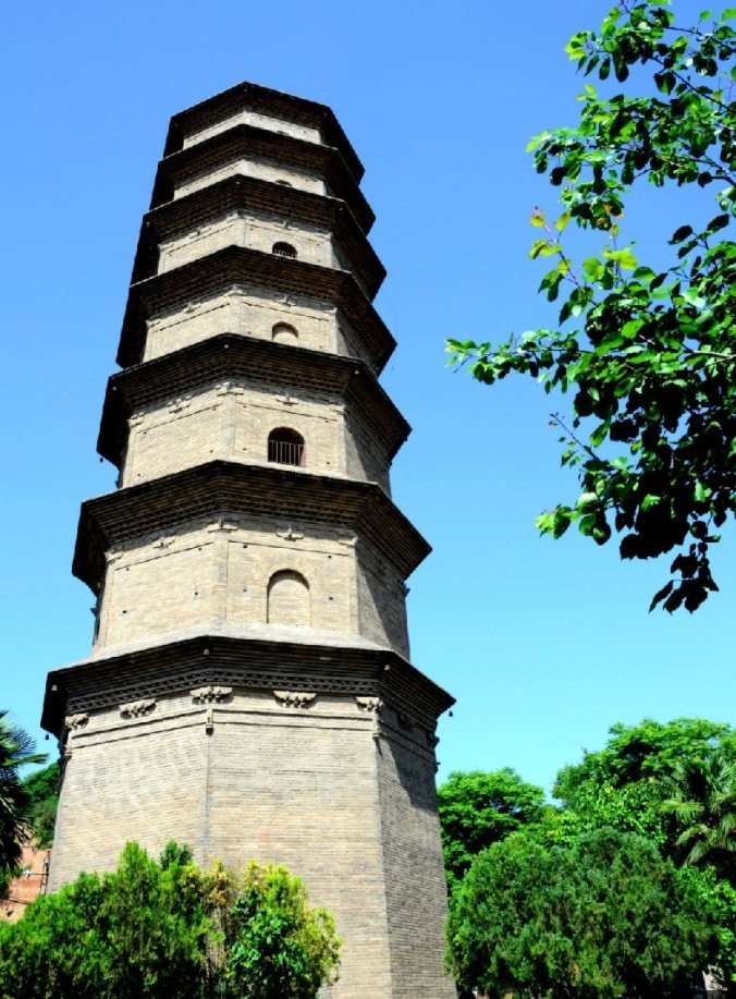 陕西古建筑—报本寺塔