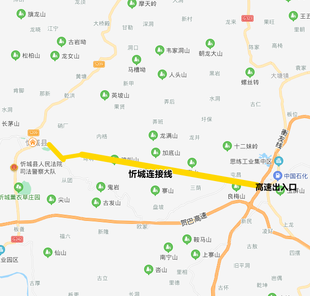 忻城思练连接线比高速公路更实用沿途风景也靓