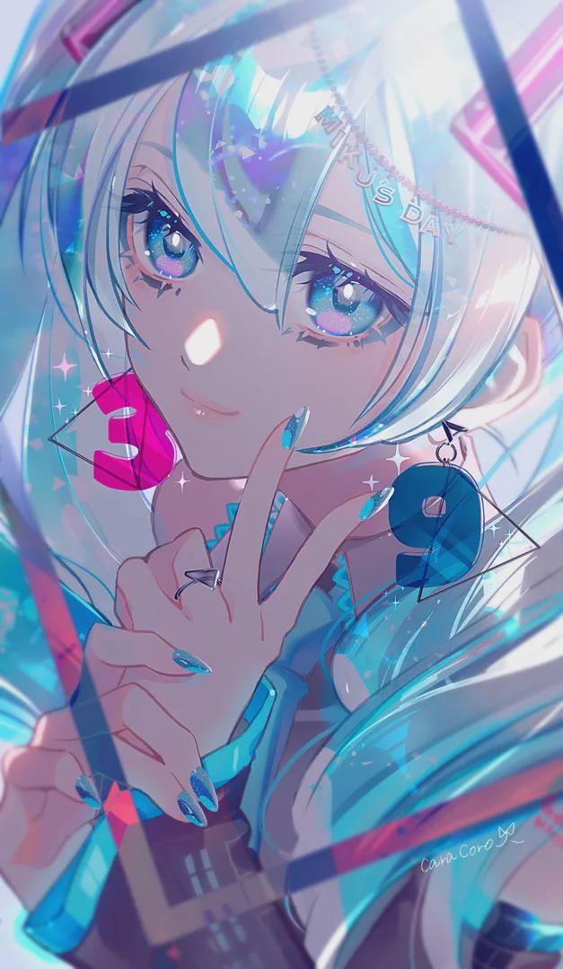 动漫美图2021初音未来